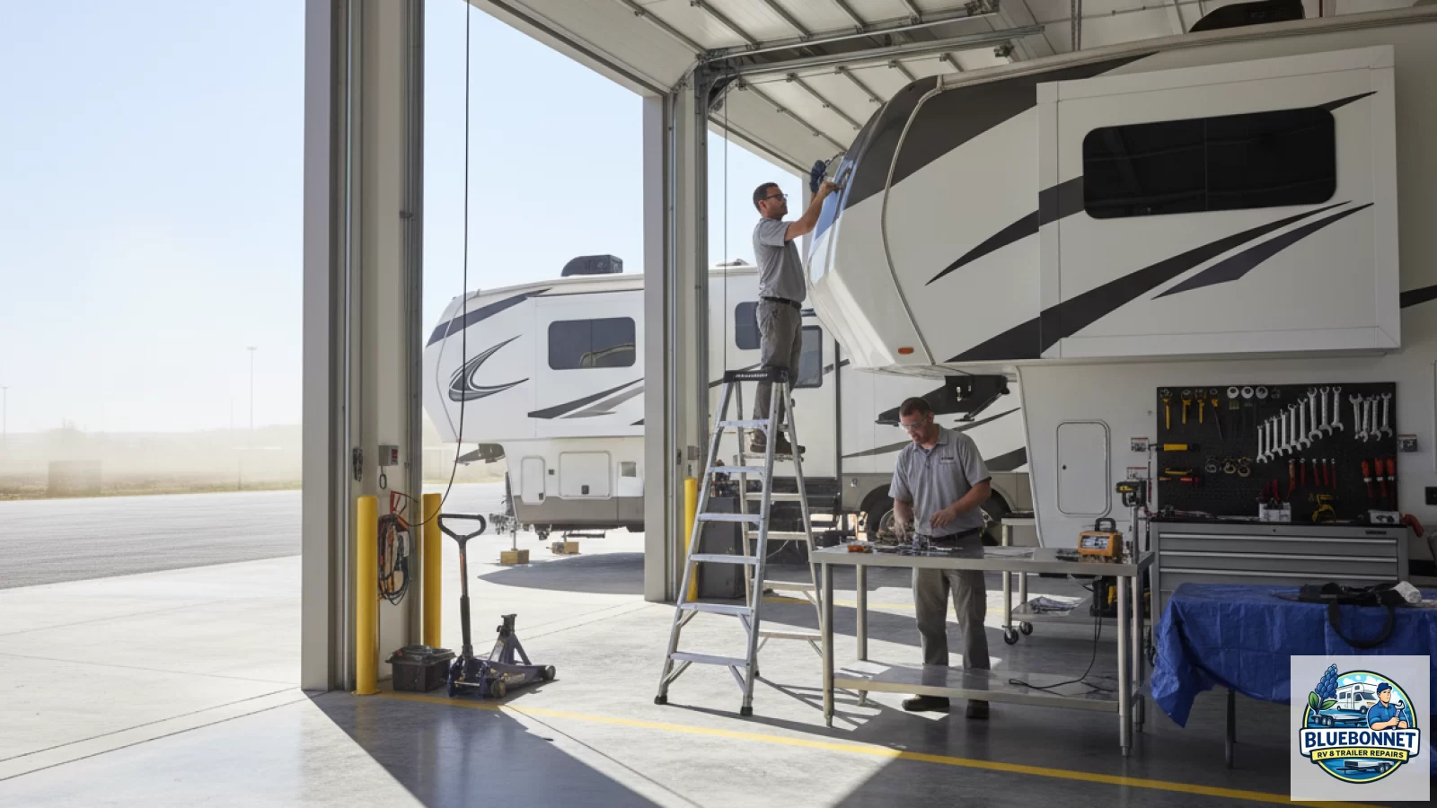 When Protected Service-Center Space May Be Preferred Over Mobile RV Service