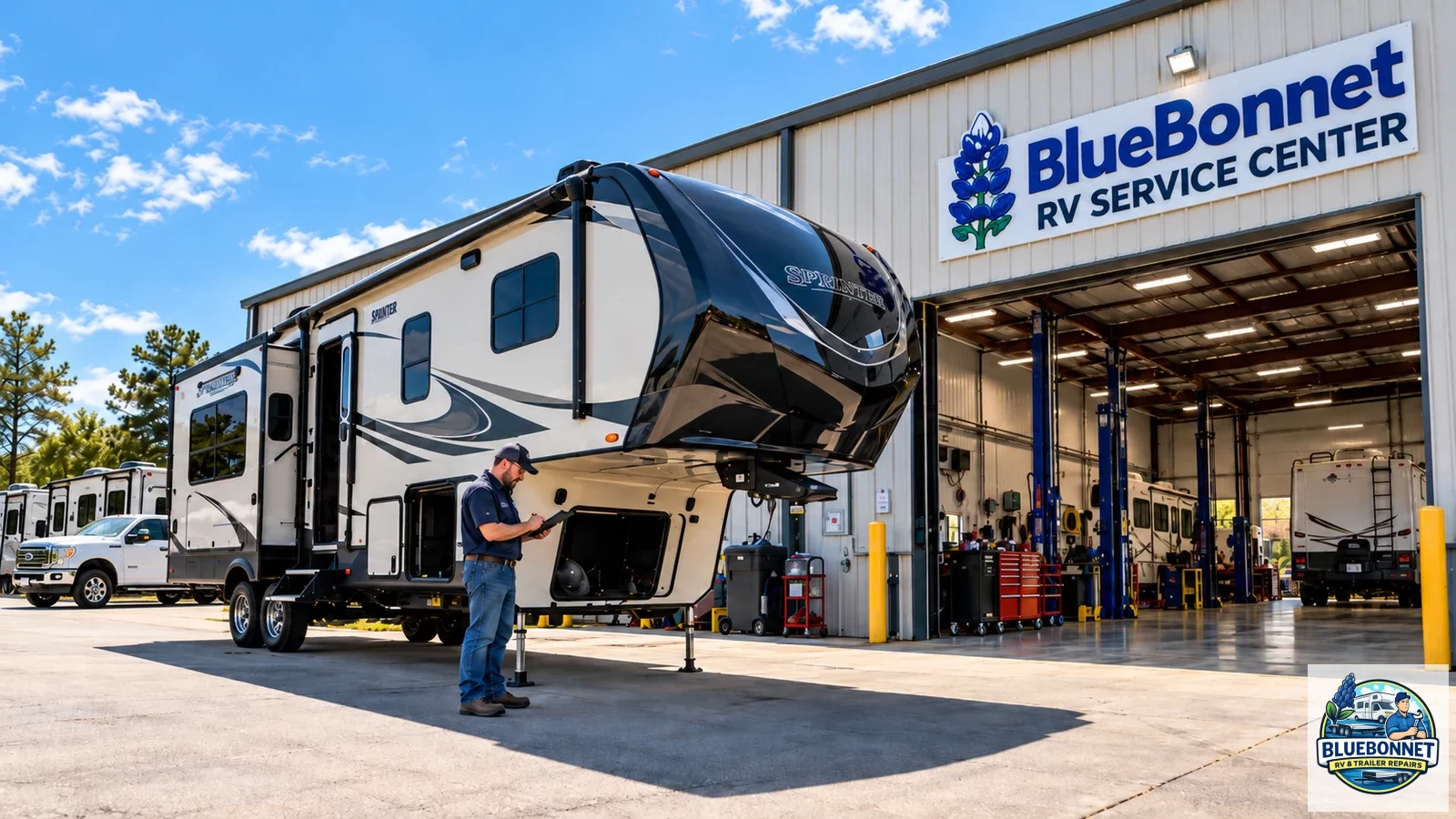 Scheduling a Major RV Repair at the Rice Service Center: What to Expect