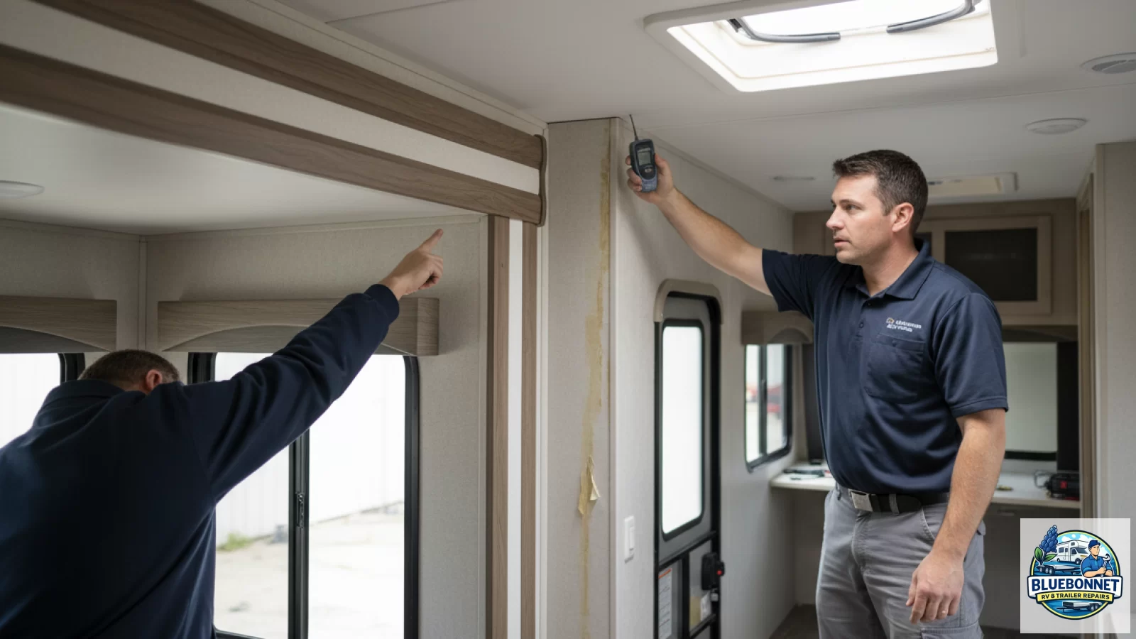 How Water Gets From an RV Roof Leak Into Walls and Floors